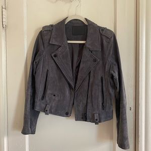 Blank NYC Suede Moto Jacket